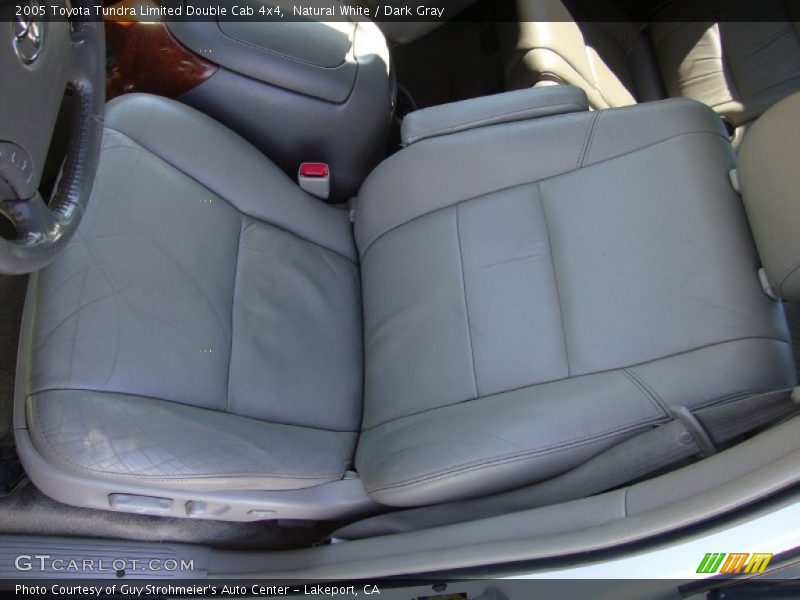 Natural White / Dark Gray 2005 Toyota Tundra Limited Double Cab 4x4