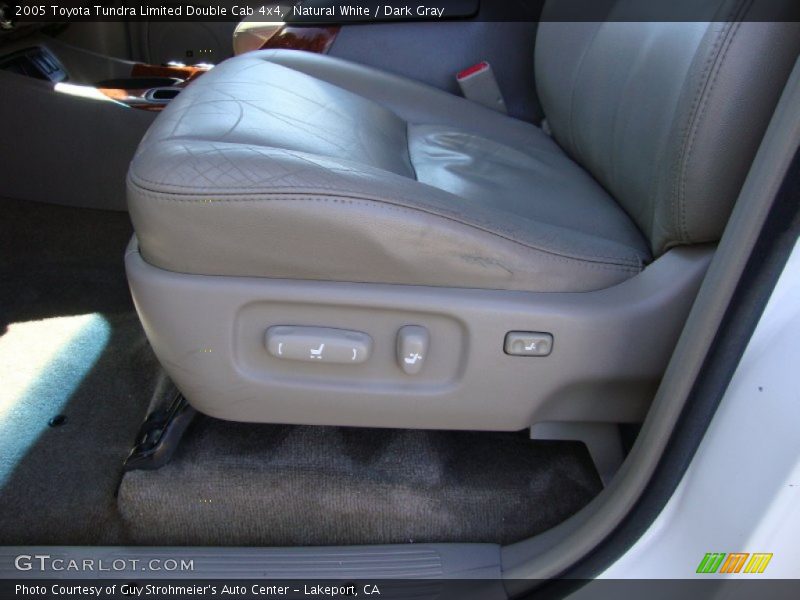 Natural White / Dark Gray 2005 Toyota Tundra Limited Double Cab 4x4