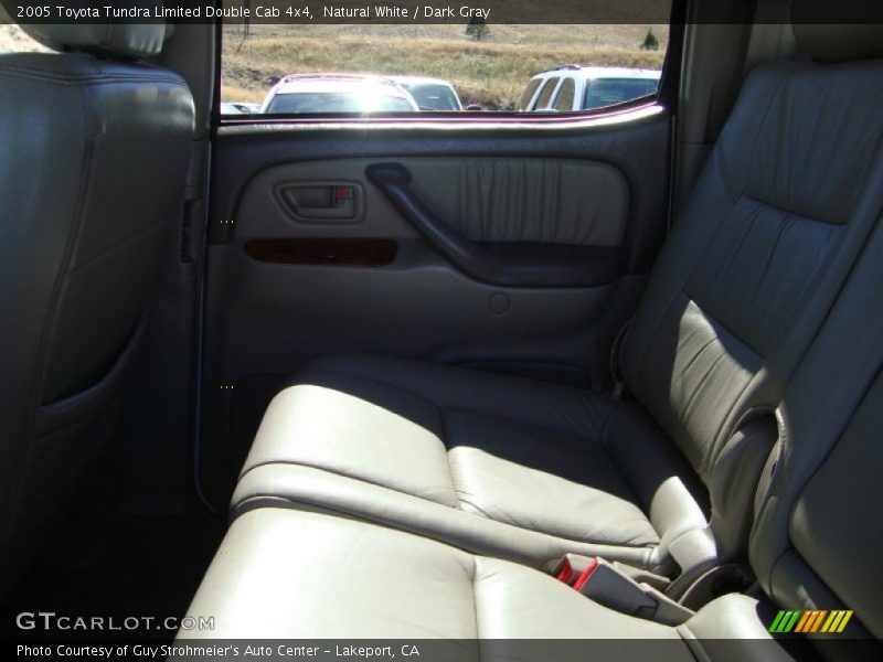 Natural White / Dark Gray 2005 Toyota Tundra Limited Double Cab 4x4