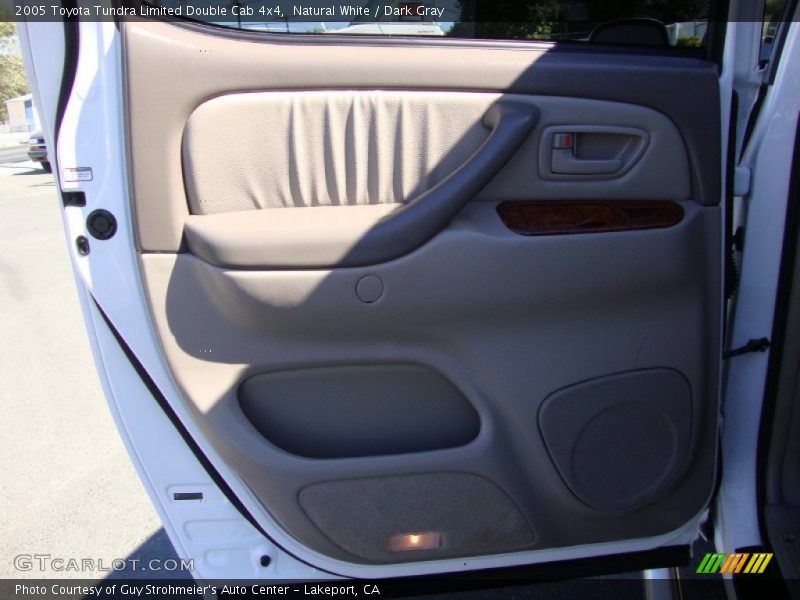 Natural White / Dark Gray 2005 Toyota Tundra Limited Double Cab 4x4