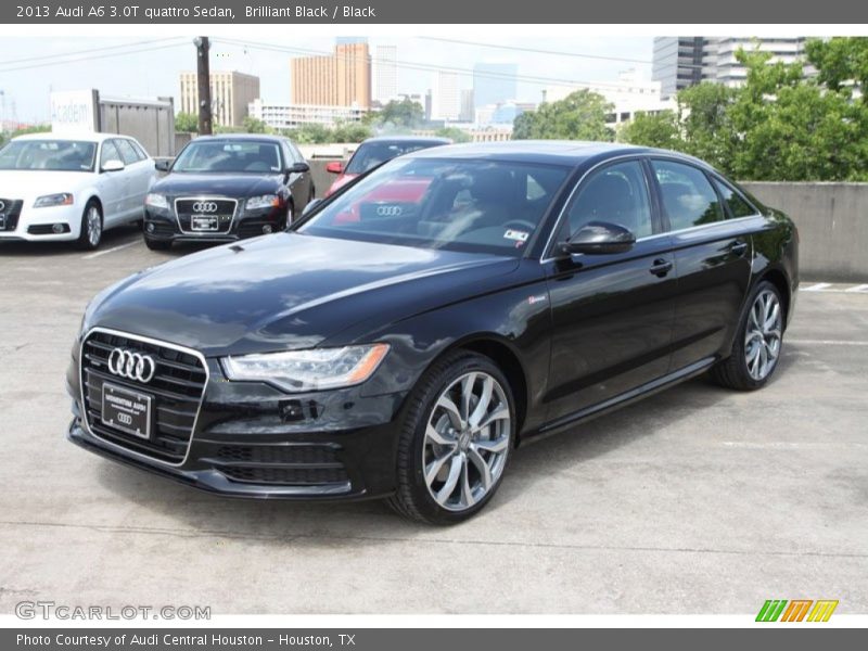 Brilliant Black / Black 2013 Audi A6 3.0T quattro Sedan