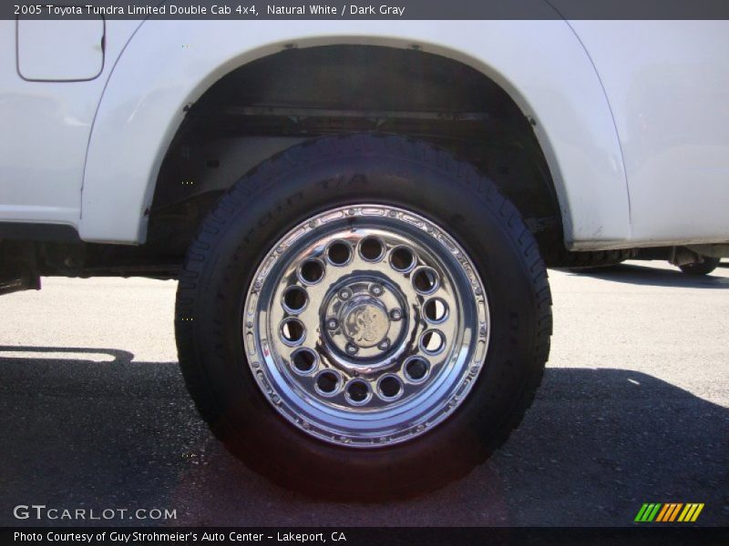 Natural White / Dark Gray 2005 Toyota Tundra Limited Double Cab 4x4