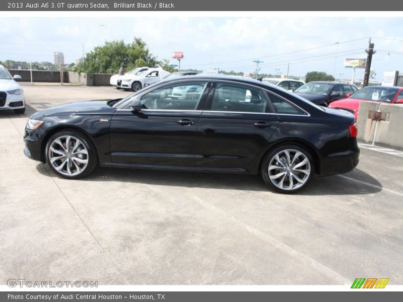 Brilliant Black / Black 2013 Audi A6 3.0T quattro Sedan