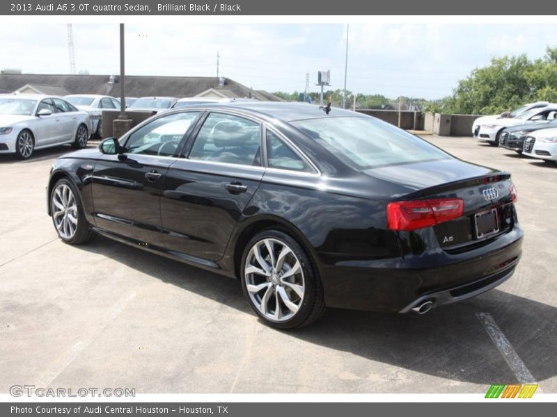 Brilliant Black / Black 2013 Audi A6 3.0T quattro Sedan