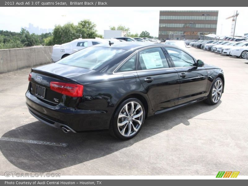 Brilliant Black / Black 2013 Audi A6 3.0T quattro Sedan