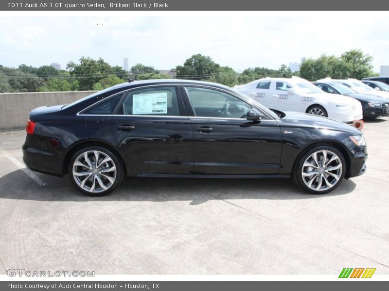 Brilliant Black / Black 2013 Audi A6 3.0T quattro Sedan