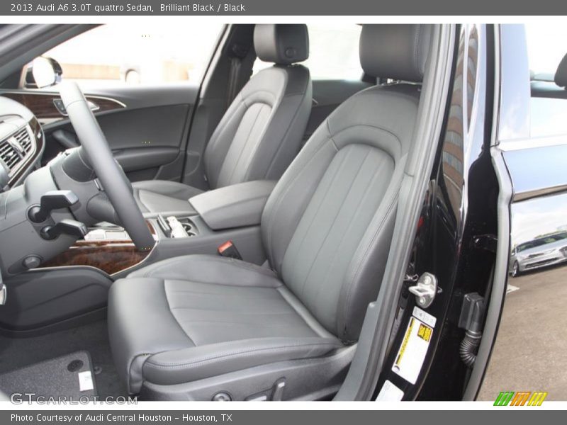 Brilliant Black / Black 2013 Audi A6 3.0T quattro Sedan