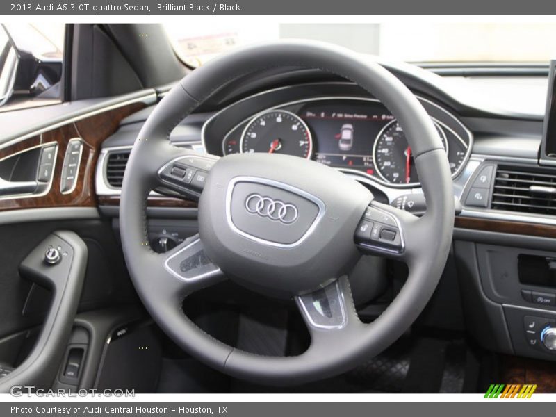 Brilliant Black / Black 2013 Audi A6 3.0T quattro Sedan