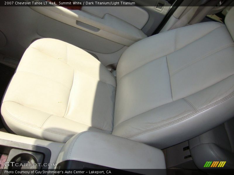 Summit White / Dark Titanium/Light Titanium 2007 Chevrolet Tahoe LT 4x4