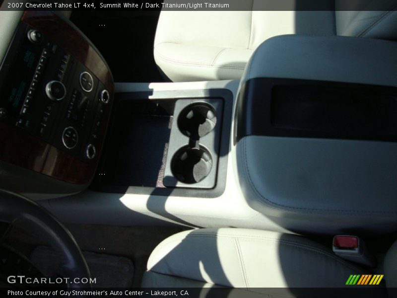 Summit White / Dark Titanium/Light Titanium 2007 Chevrolet Tahoe LT 4x4