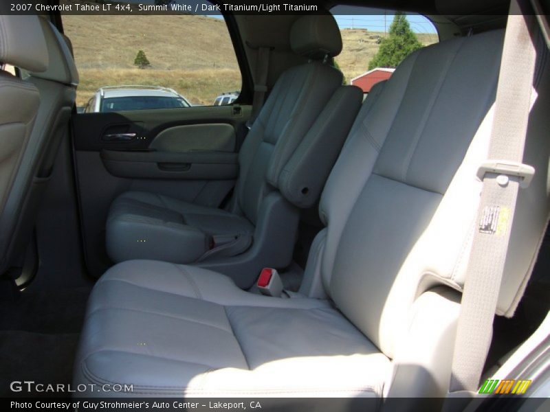 Summit White / Dark Titanium/Light Titanium 2007 Chevrolet Tahoe LT 4x4