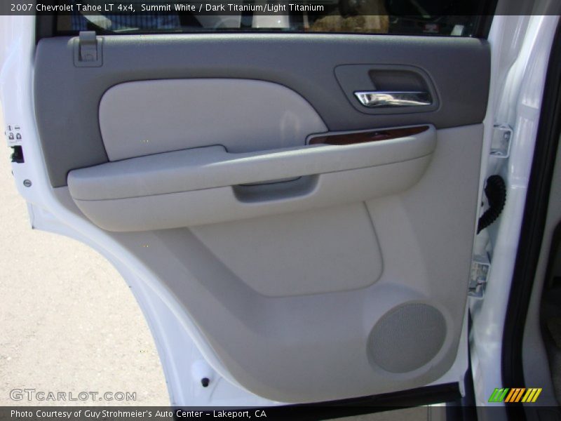 Summit White / Dark Titanium/Light Titanium 2007 Chevrolet Tahoe LT 4x4