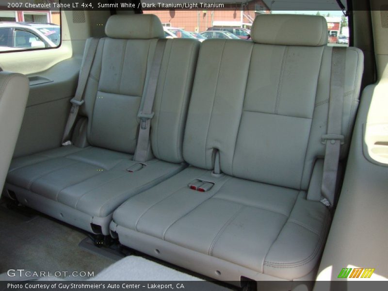 Summit White / Dark Titanium/Light Titanium 2007 Chevrolet Tahoe LT 4x4