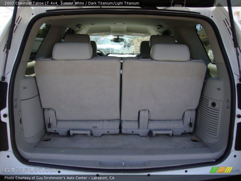 Summit White / Dark Titanium/Light Titanium 2007 Chevrolet Tahoe LT 4x4