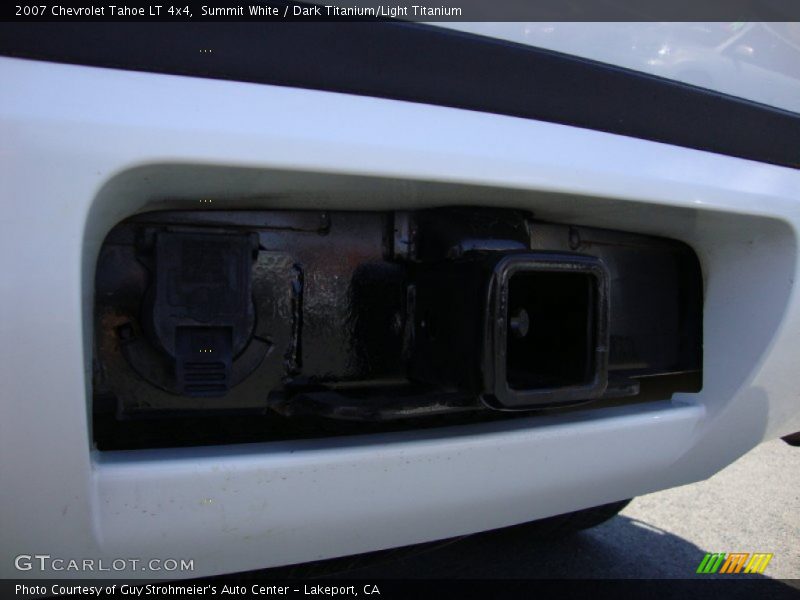 Summit White / Dark Titanium/Light Titanium 2007 Chevrolet Tahoe LT 4x4