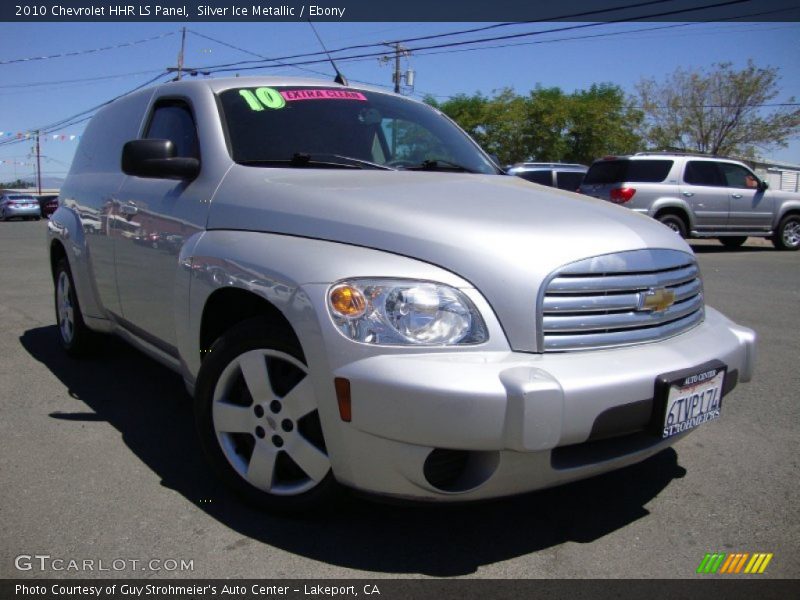 Silver Ice Metallic / Ebony 2010 Chevrolet HHR LS Panel