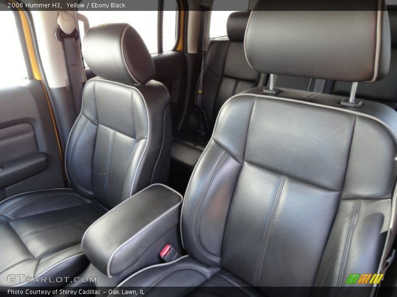 Front Seat of 2006 H3 