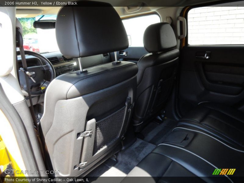 Rear Seat of 2006 H3 