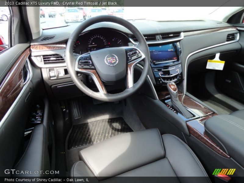 Jet Black Interior - 2013 XTS Luxury FWD 