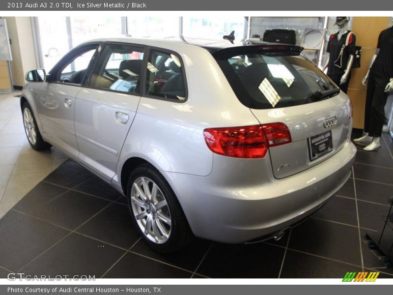 Ice Silver Metallic / Black 2013 Audi A3 2.0 TDI