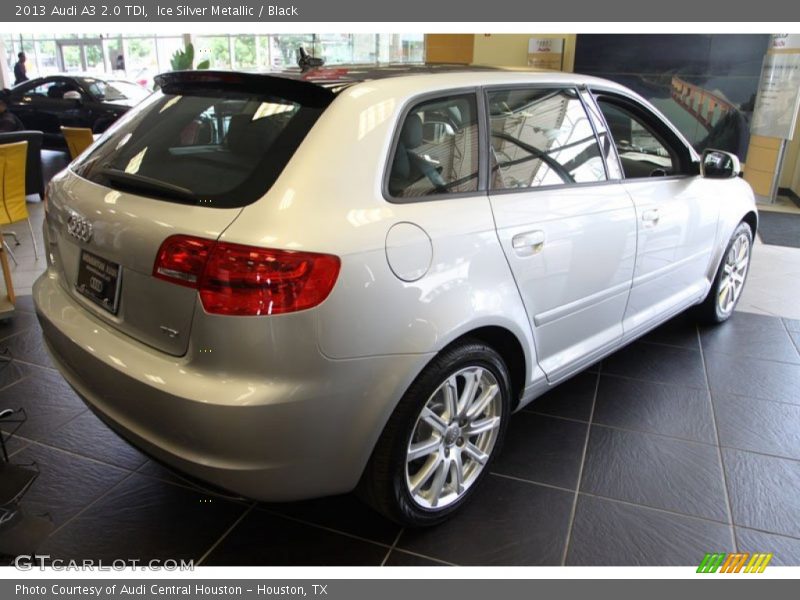 Ice Silver Metallic / Black 2013 Audi A3 2.0 TDI