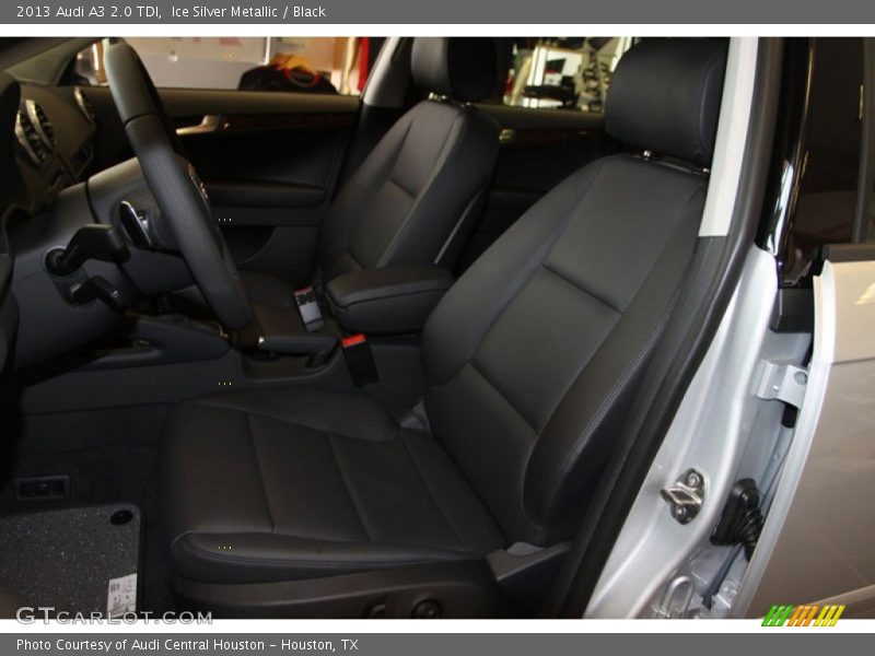 Ice Silver Metallic / Black 2013 Audi A3 2.0 TDI