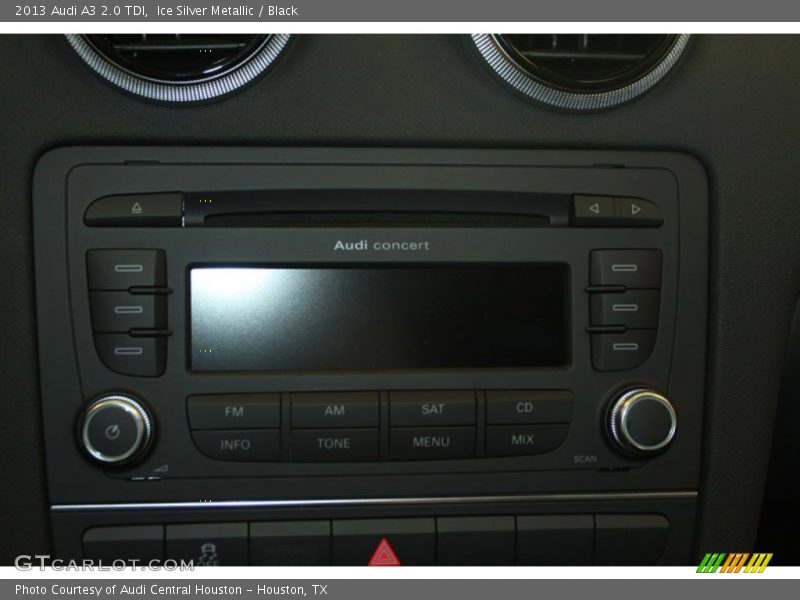 Audio System of 2013 A3 2.0 TDI