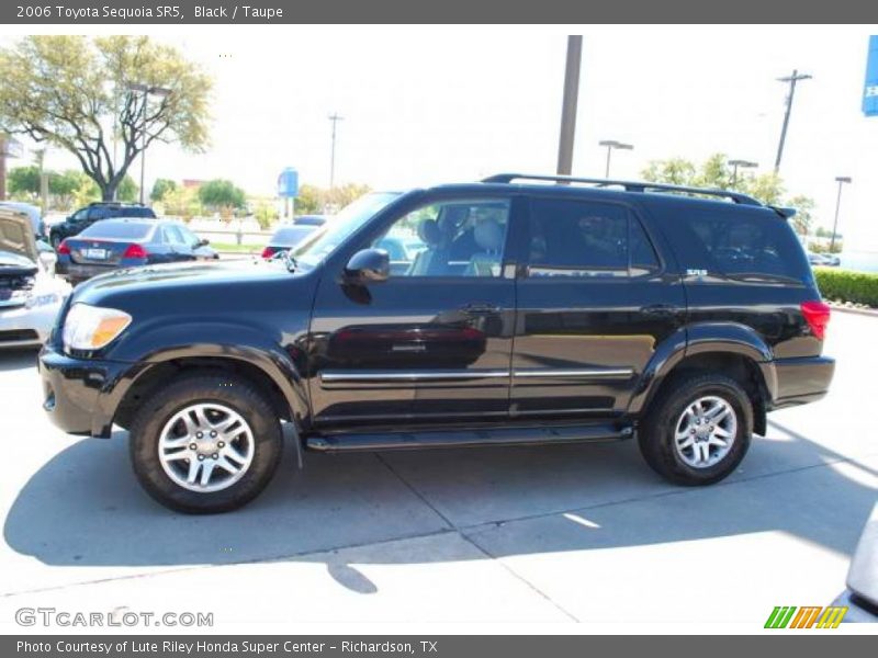 Black / Taupe 2006 Toyota Sequoia SR5