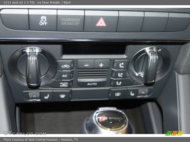 Controls of 2013 A3 2.0 TDI