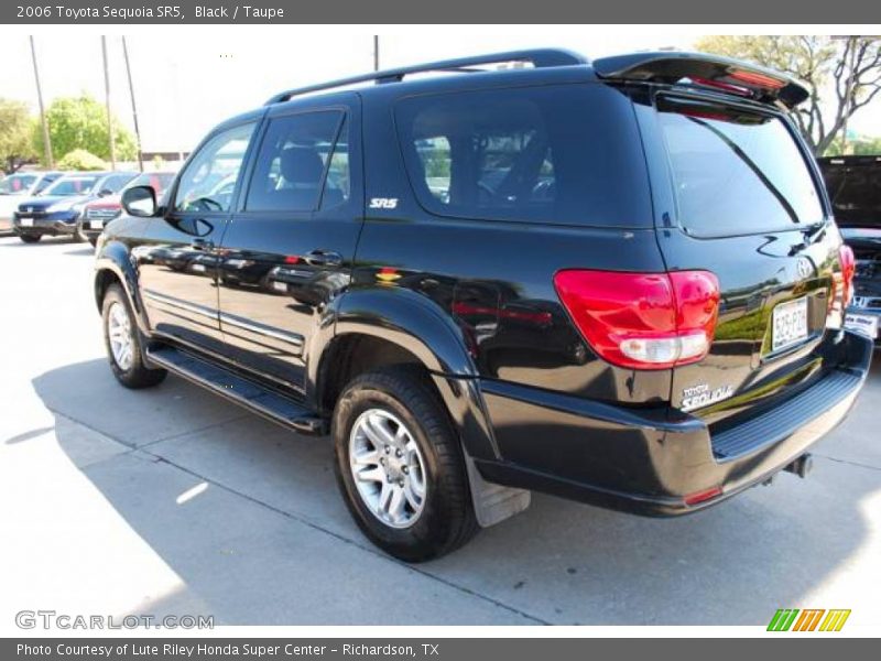 Black / Taupe 2006 Toyota Sequoia SR5