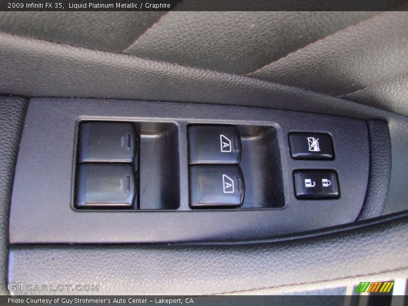 Liquid Platinum Metallic / Graphite 2009 Infiniti FX 35