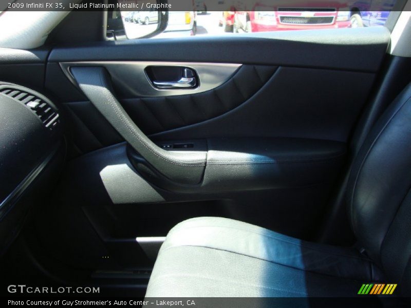 Liquid Platinum Metallic / Graphite 2009 Infiniti FX 35
