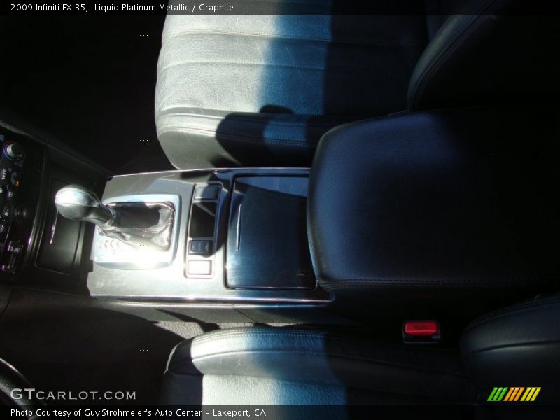 Liquid Platinum Metallic / Graphite 2009 Infiniti FX 35