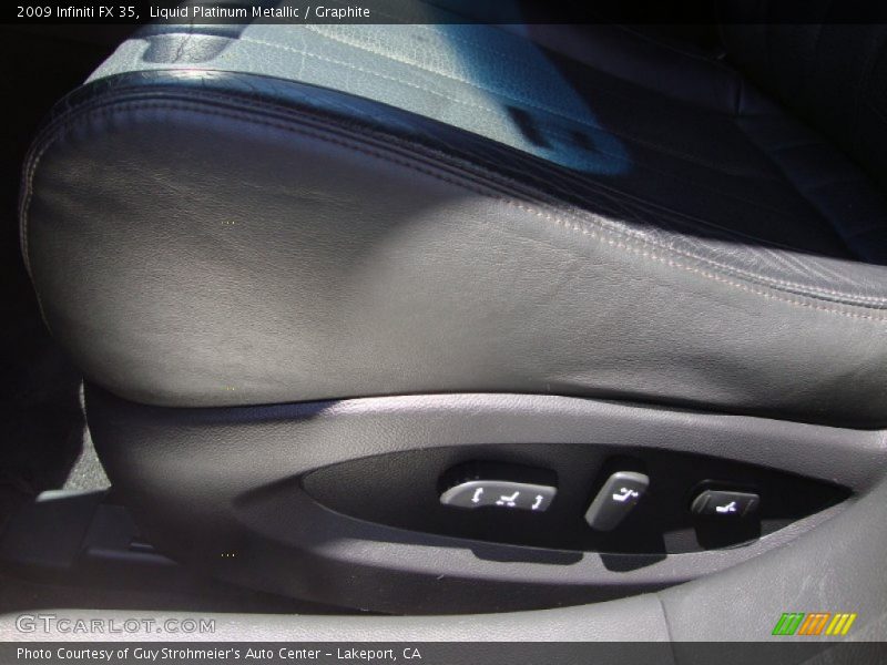 Liquid Platinum Metallic / Graphite 2009 Infiniti FX 35