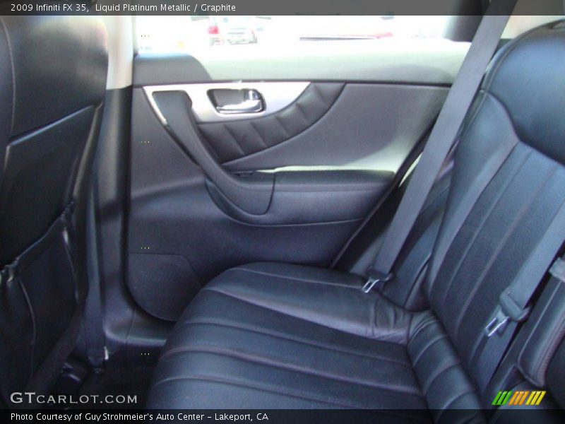Liquid Platinum Metallic / Graphite 2009 Infiniti FX 35