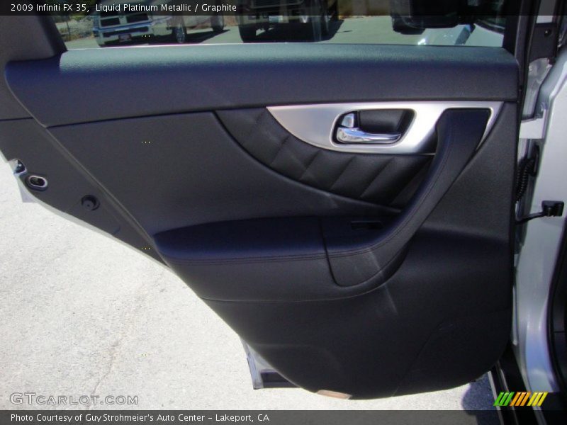 Liquid Platinum Metallic / Graphite 2009 Infiniti FX 35
