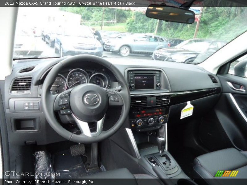 Dashboard of 2013 CX-5 Grand Touring AWD