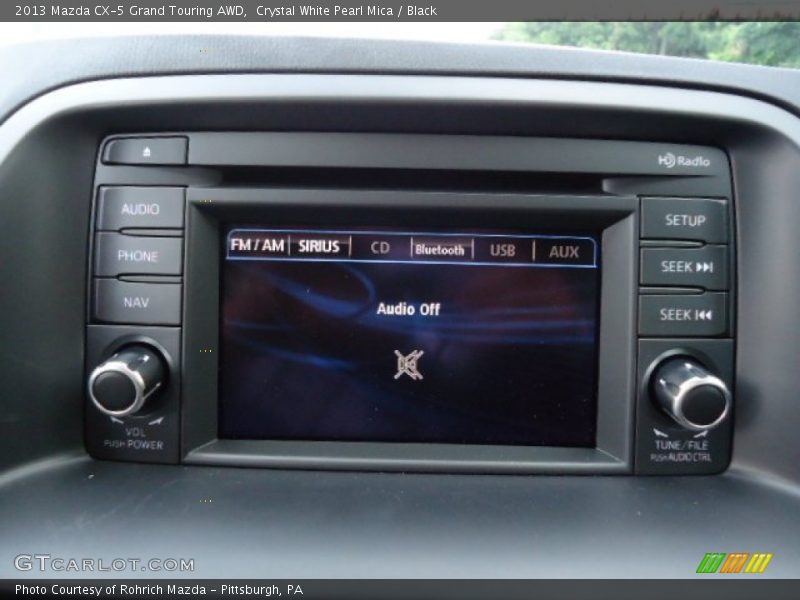 Controls of 2013 CX-5 Grand Touring AWD