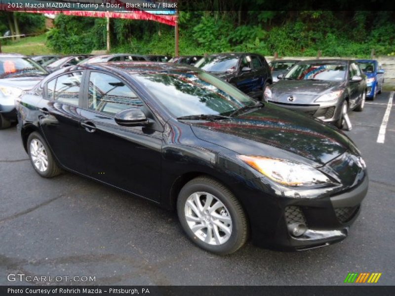 Black Mica / Black 2012 Mazda MAZDA3 i Touring 4 Door