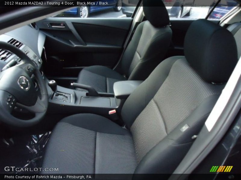 Black Mica / Black 2012 Mazda MAZDA3 i Touring 4 Door