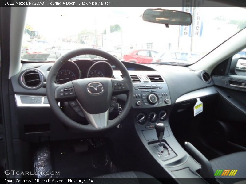 Black Mica / Black 2012 Mazda MAZDA3 i Touring 4 Door