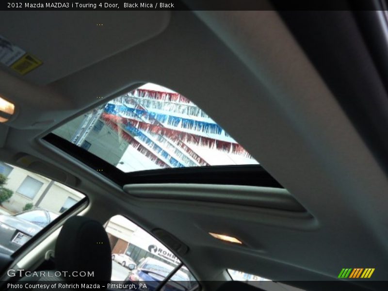 Black Mica / Black 2012 Mazda MAZDA3 i Touring 4 Door