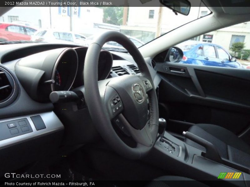 Black Mica / Black 2012 Mazda MAZDA3 i Touring 4 Door