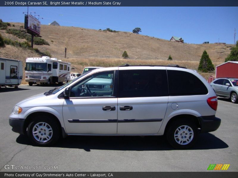 Bright Silver Metallic / Medium Slate Gray 2006 Dodge Caravan SE