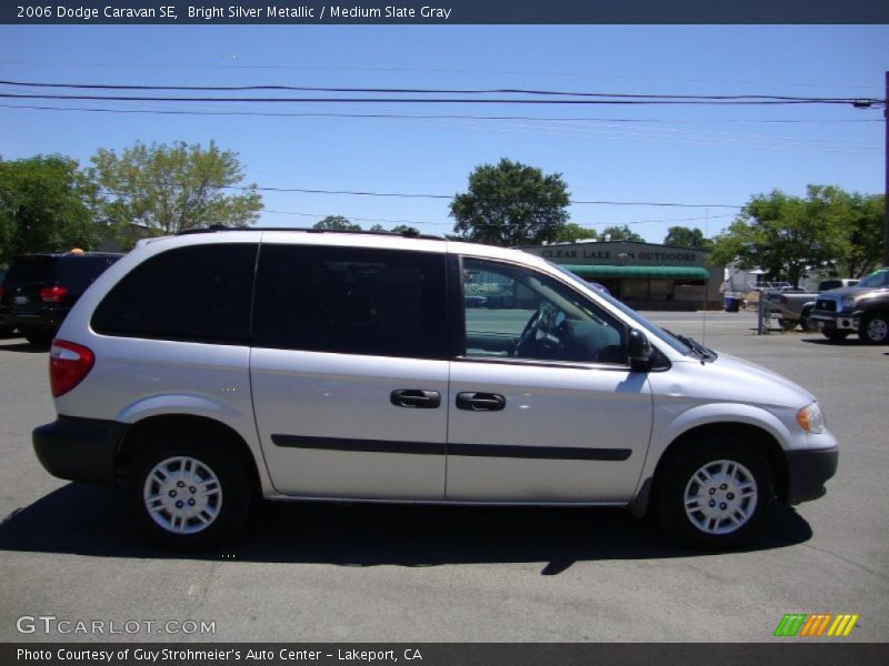 Bright Silver Metallic / Medium Slate Gray 2006 Dodge Caravan SE