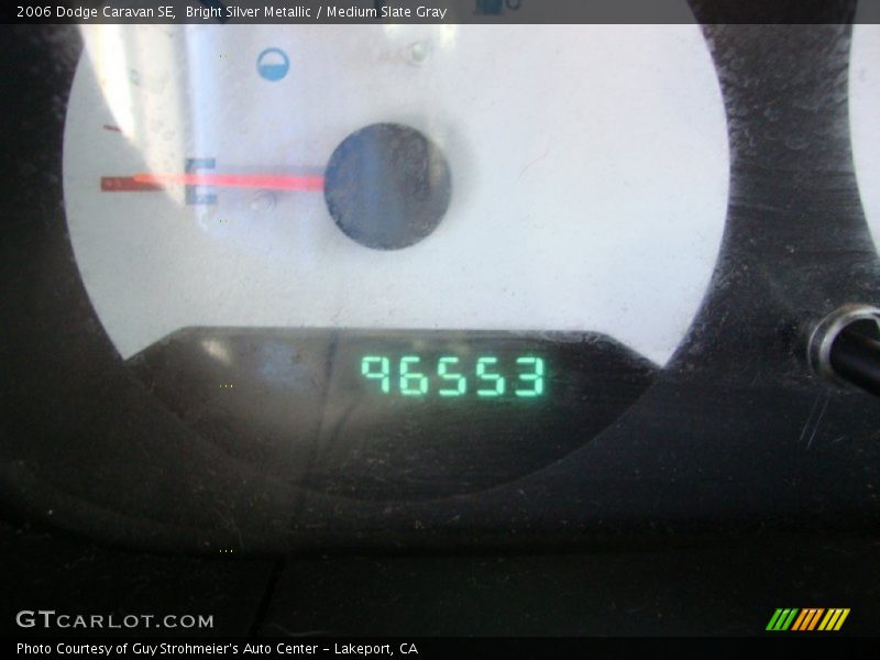 Bright Silver Metallic / Medium Slate Gray 2006 Dodge Caravan SE