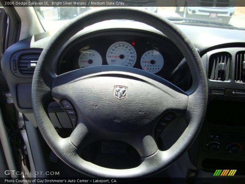 Bright Silver Metallic / Medium Slate Gray 2006 Dodge Caravan SE