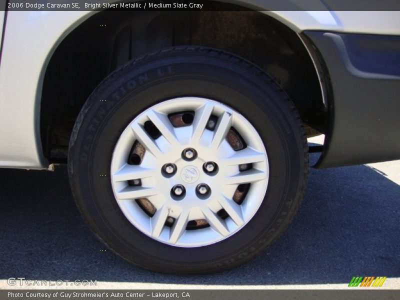 Bright Silver Metallic / Medium Slate Gray 2006 Dodge Caravan SE