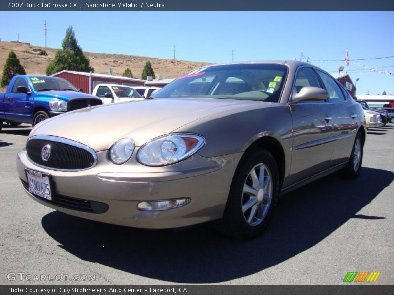 Sandstone Metallic / Neutral 2007 Buick LaCrosse CXL