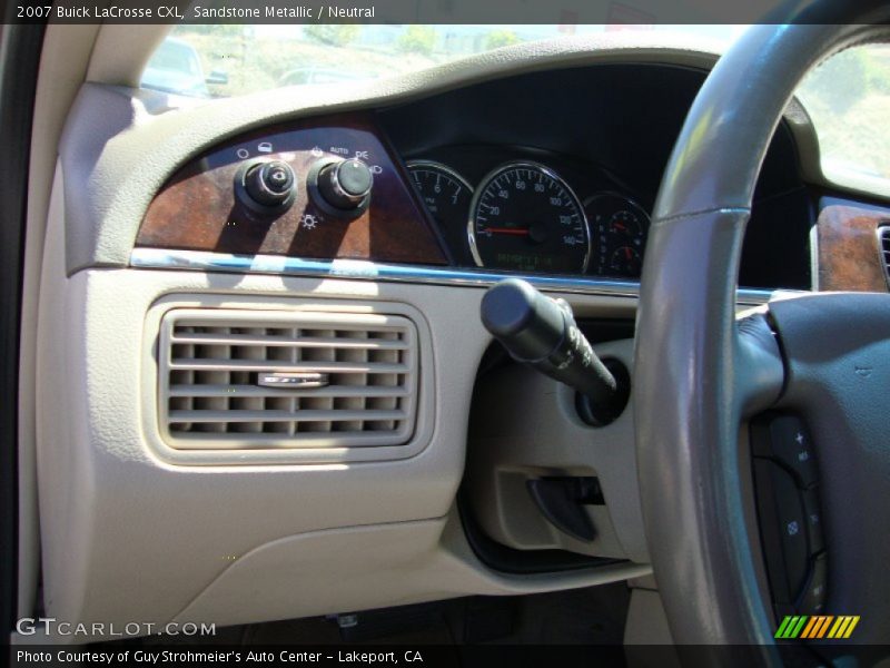 Sandstone Metallic / Neutral 2007 Buick LaCrosse CXL